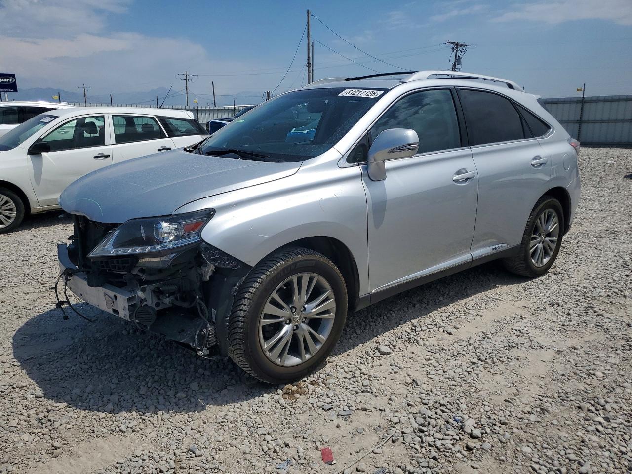 2014 Lexus RX 450h, VIN JTJBC1BA9E2067765 — Перед