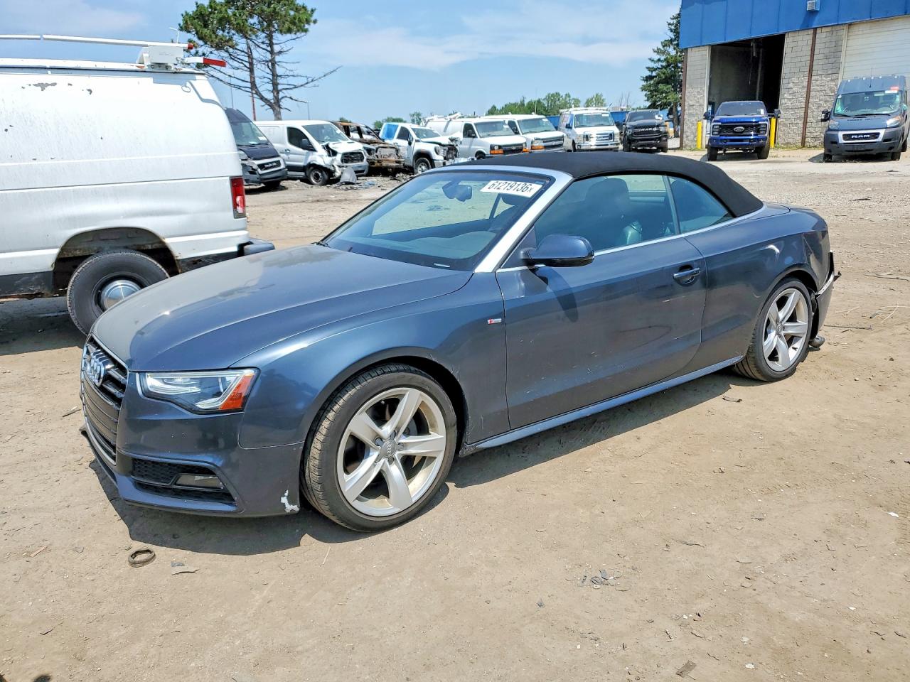 2016 Audi A5 Premium Plus, VIN WAUM2AFHXGN003495 — Rear end