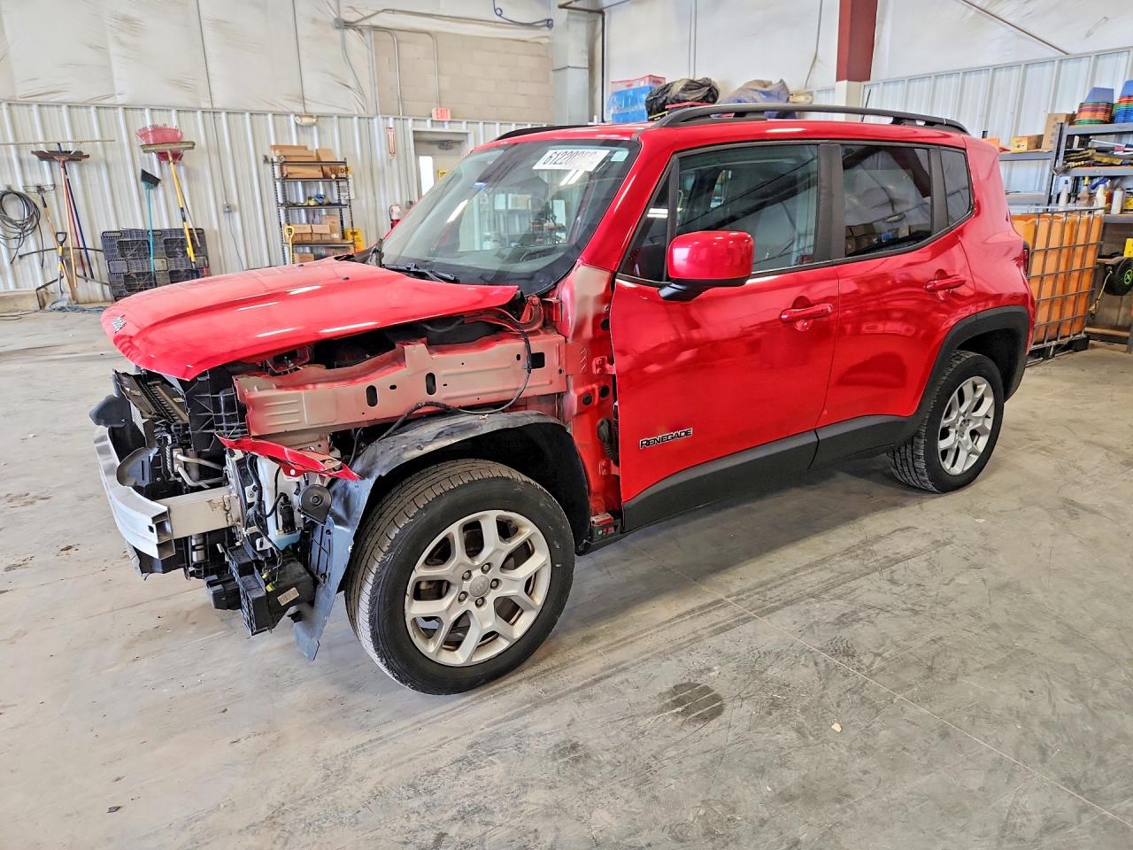 2018 Jeep Renegade Latitude, VIN ZACCJBBB2JPJ16426 — Front end