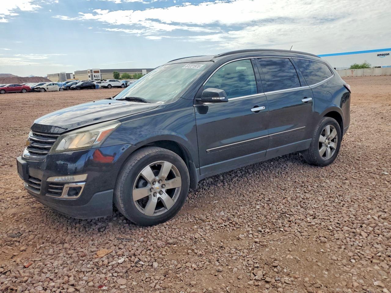2014 Chevrolet Traverse LTZ, VIN 1GNKVJKD5EJ333707 — Prior damage history
