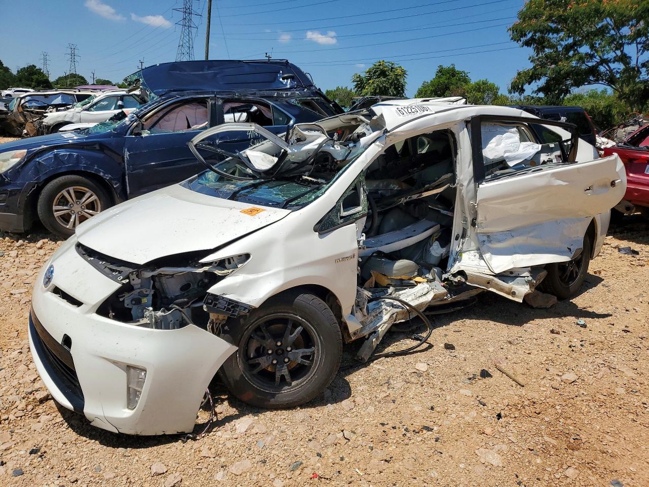 2013 Toyota Prius Three, VIN JTDKN3DU4D5567068 — All over
