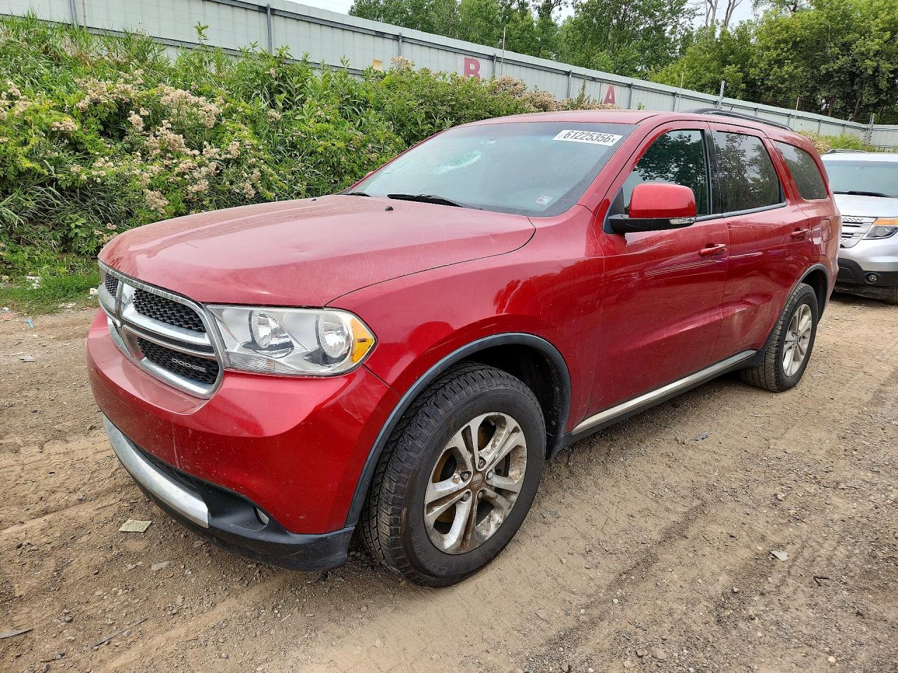 2011 Dodge Durango Crew, VIN 1D4SE4GT6BC595622 — Крыша