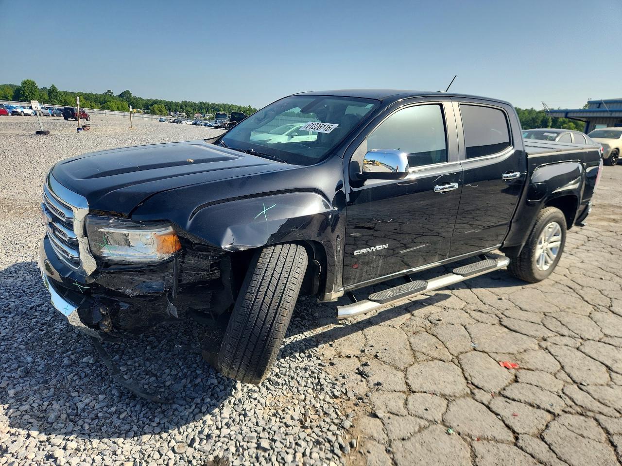 2016 GMC Canyon 2WD SLT, VIN 1GTG5DE31G1238776 — Front end