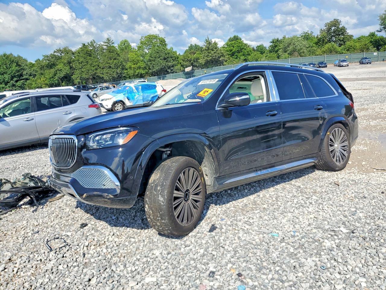 2023 Mercedes-Benz GLS Maybach GLS 600, VIN 4JGFF8HB6PA913228 — Rollover