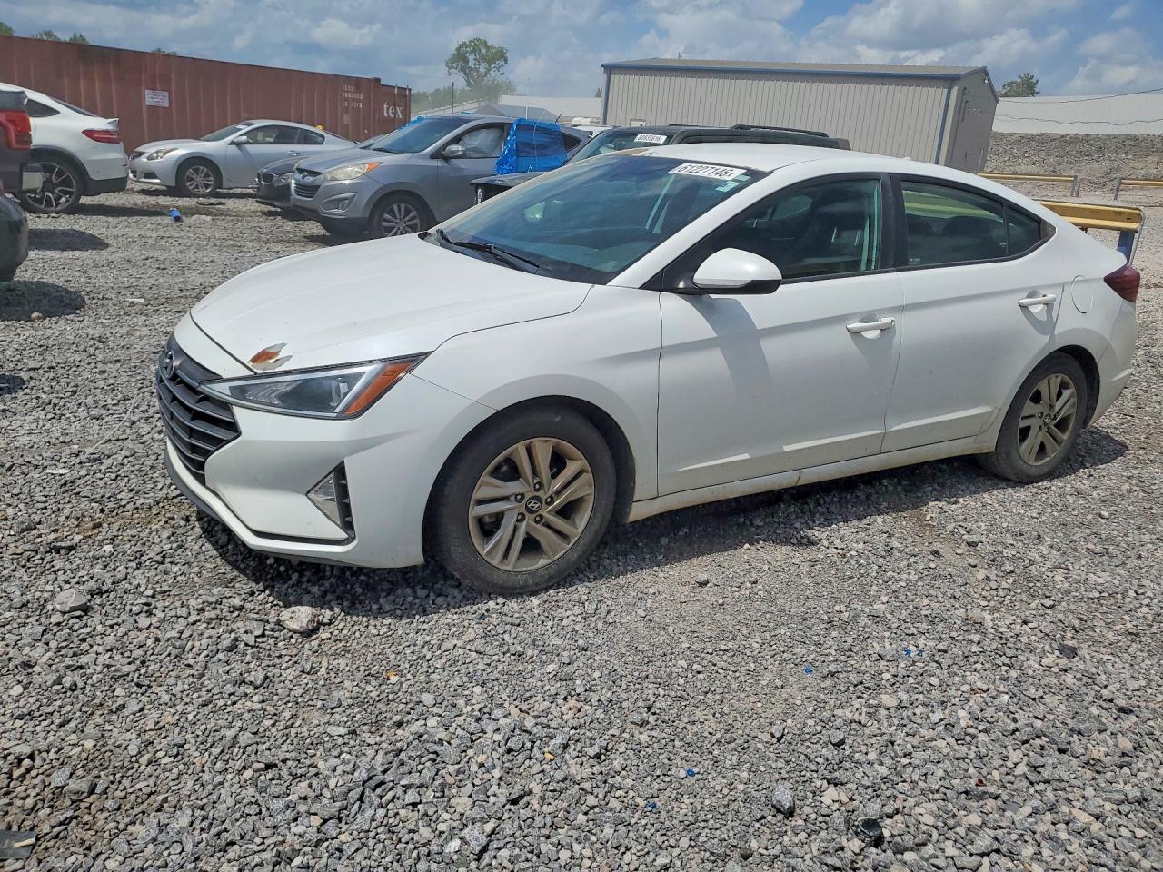 2019 Hyundai Elantra SEL, VIN 5NPD84LF3KH450376 — Normal wear