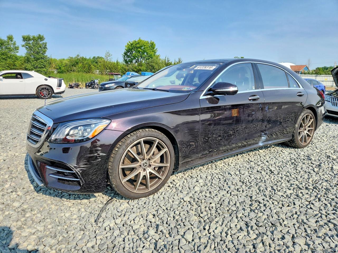 2018 Mercedes-Benz S 560, VIN WDDUG8GB4JA346489 — Rear end
