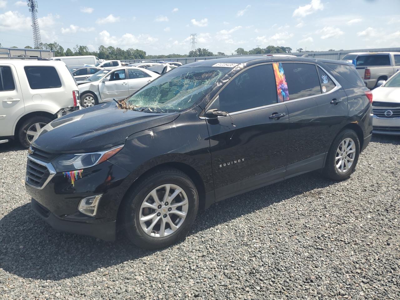 2018 Chevrolet Equinox LT, VIN 2GNAXJEV3J6243330 — Roof