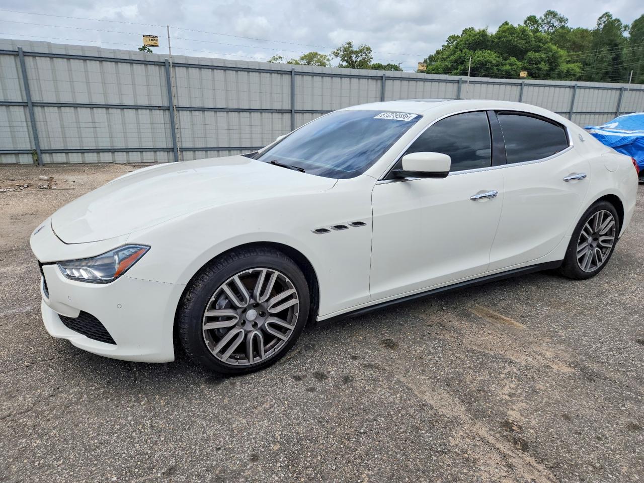 2015 Maserati Ghibli, VIN ZAM57XSA3F1134841 — Vandalism