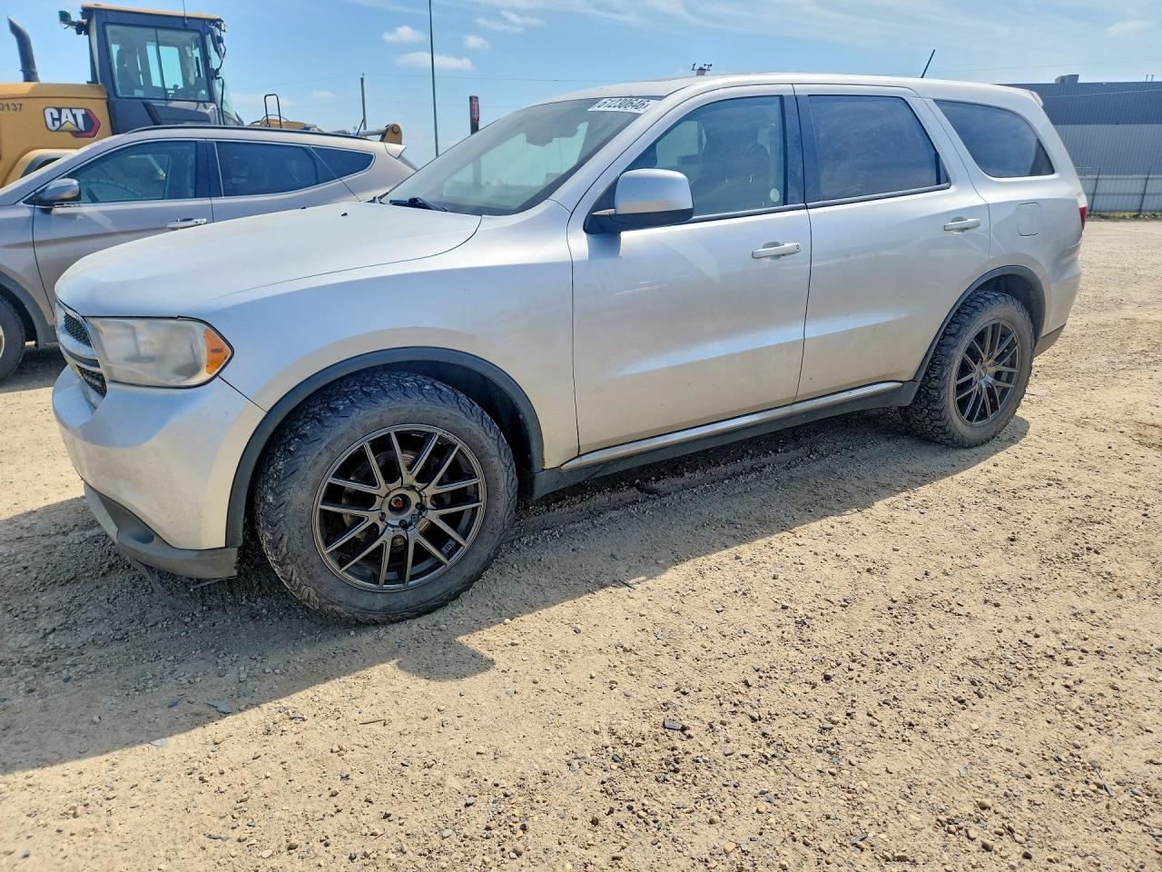 2011 Dodge Durango Express, VIN 1D4RE2GG1BC616043 — Rear end