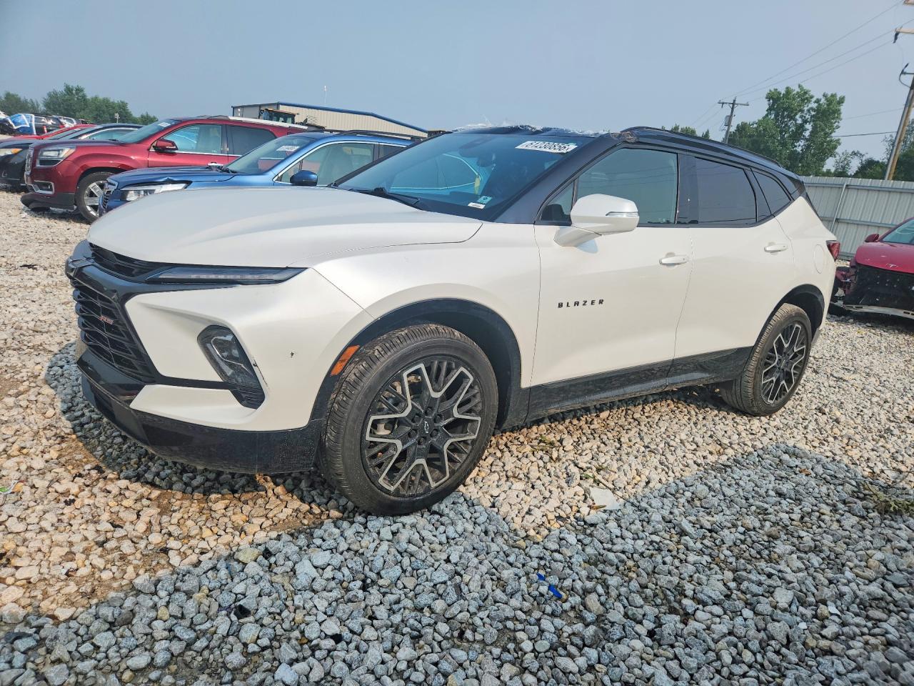 2023 Chevrolet Blazer RS, VIN 3GNKBKRSXPS100930 — Engine fire
