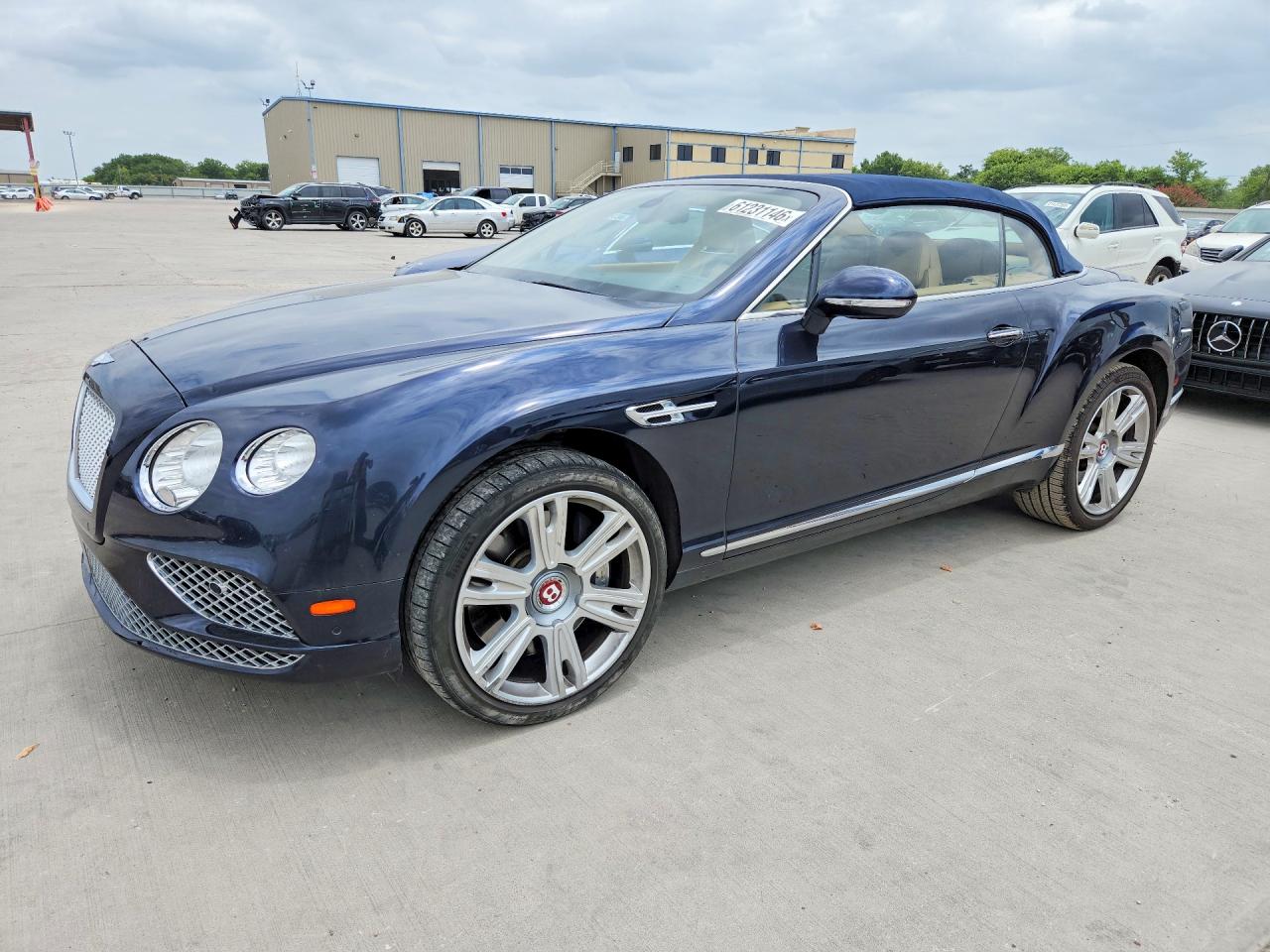 2016 Bentley Continental GT V8, VIN SCBGT3ZA8GC055326 — Rear end