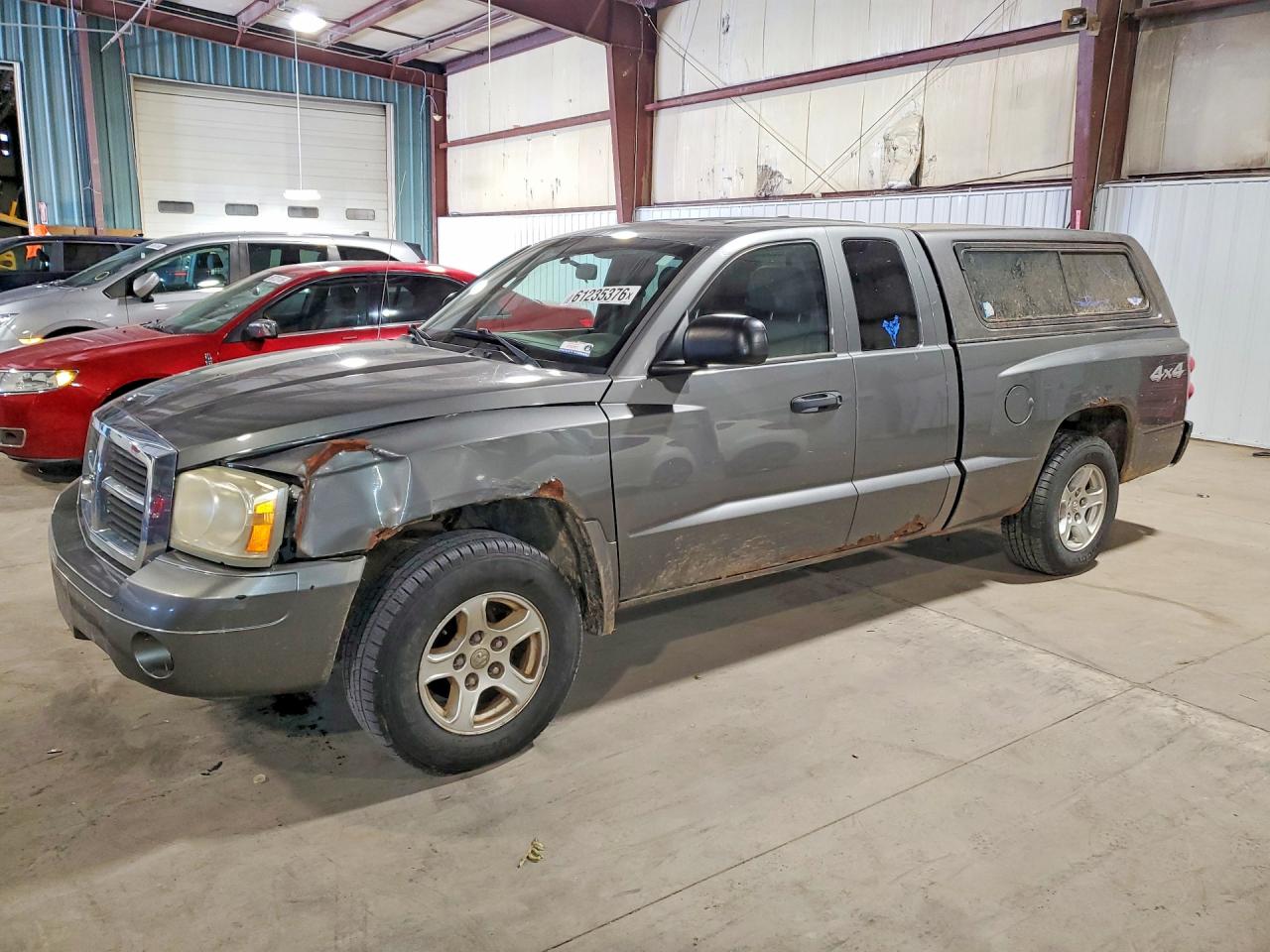 2007 Dodge Dakota SLT, VIN 1D7HW42K07S113328 — Мелкие вмятины и царапины