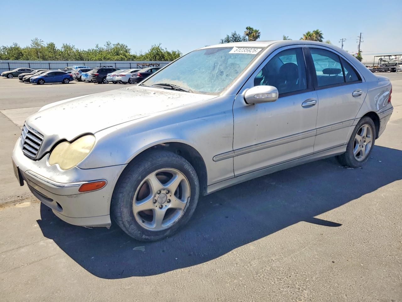 2001 Mercedes-Benz C 230/260/280/320, VIN WDBRF61J11F037653 — Prior damage history