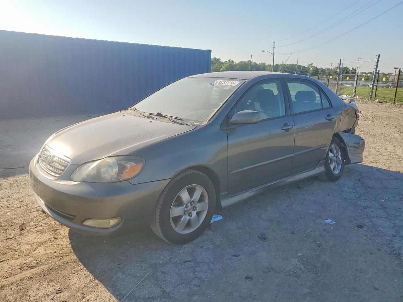 2007 Toyota Corolla S, VIN 1NXBR32E07Z846698 — Зад
