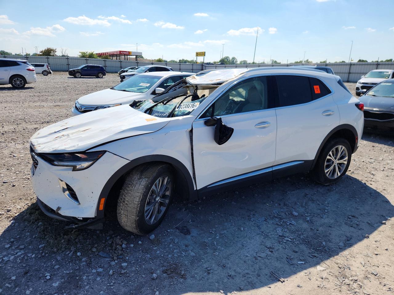 2023 Buick Envision Preferred, VIN LRBAZLR42PD019345 — Rollover