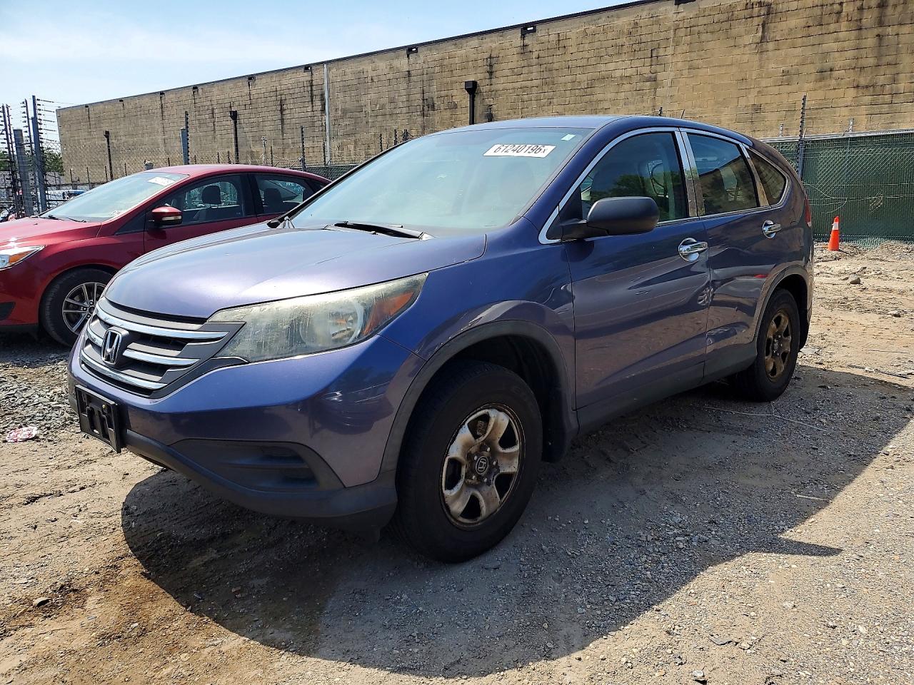 2013 Honda CR-V LX, VIN 5J6RM4H33DL015575 — Normal wear