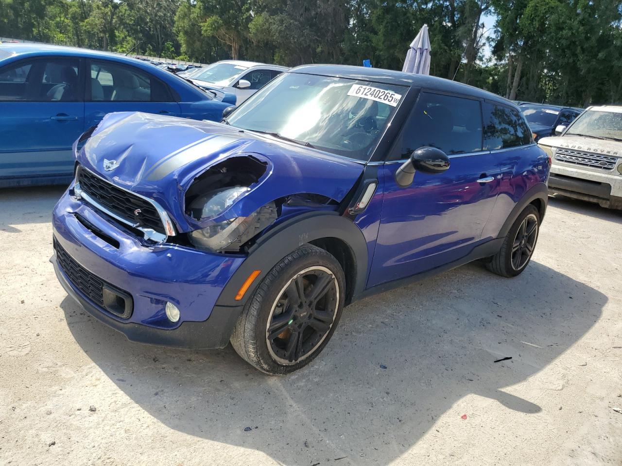 2016 MINI Paceman S, VIN WMWSS5C50GWT84681 — Front end