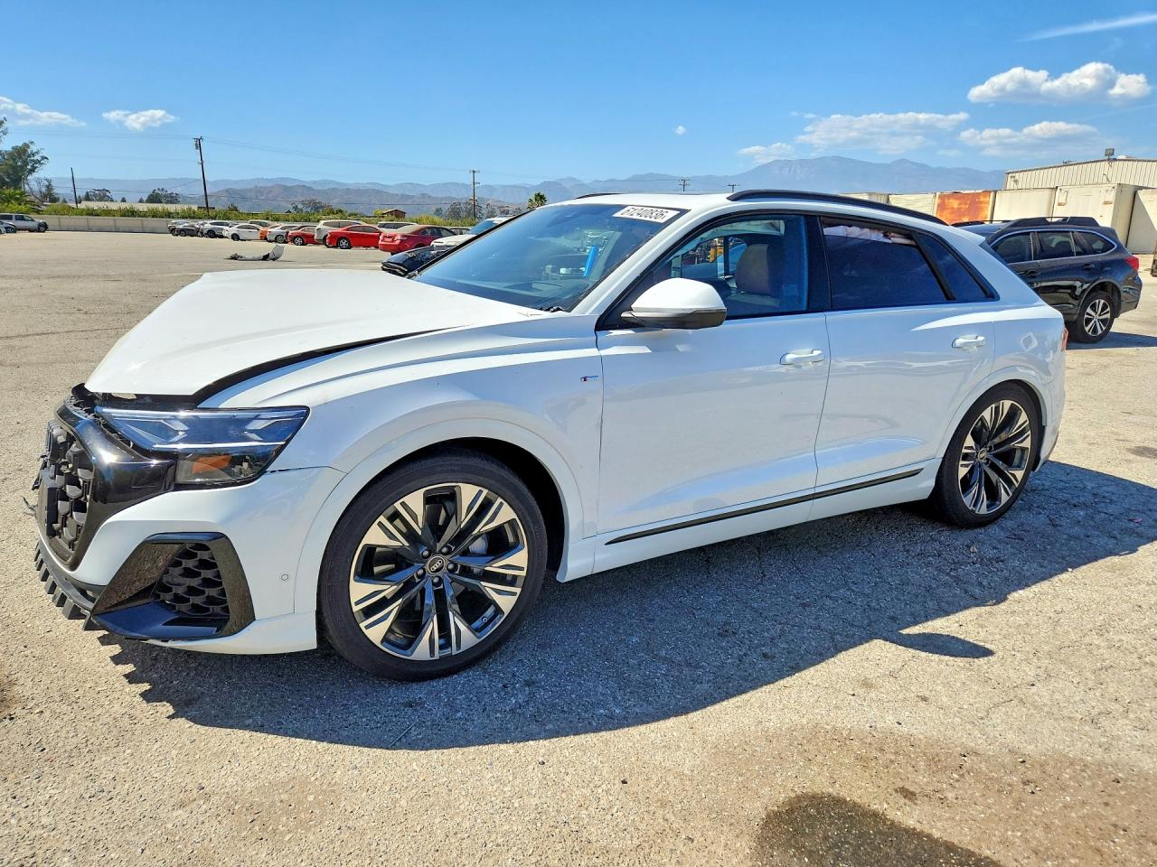 2025 Audi Q8 Prestige, VIN WA1FVBF14SD021592 — Front end