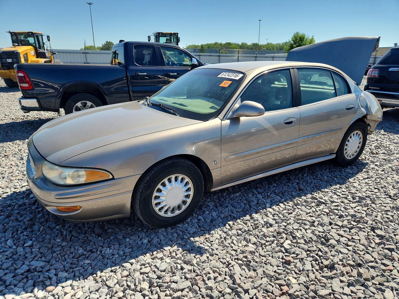 2001 Buick LeSabre Custom, VIN 1G4HP54K214193796 — Rear end