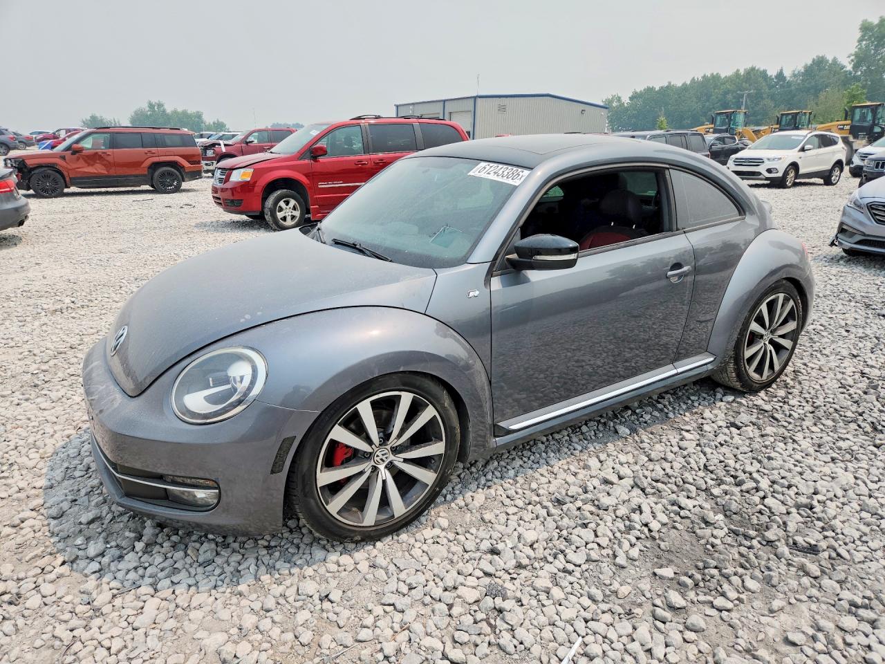 2012 Volkswagen Beetle Turbo, VIN 3VWV67AT7CM666051 — Minor dents and scratches