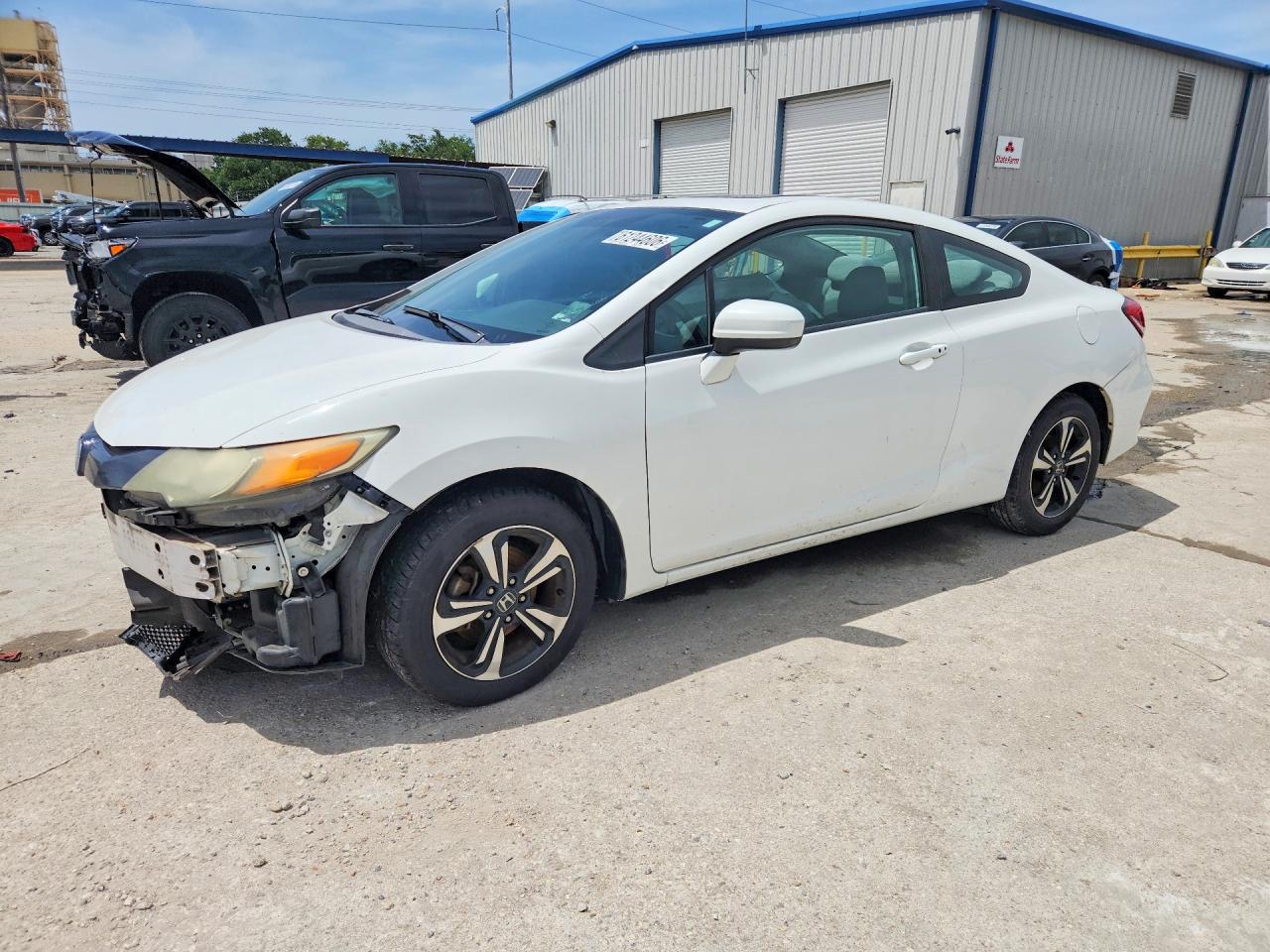 2014 Honda Civic EX, VIN 2HGFG3B8XEH511326 — Water / flood