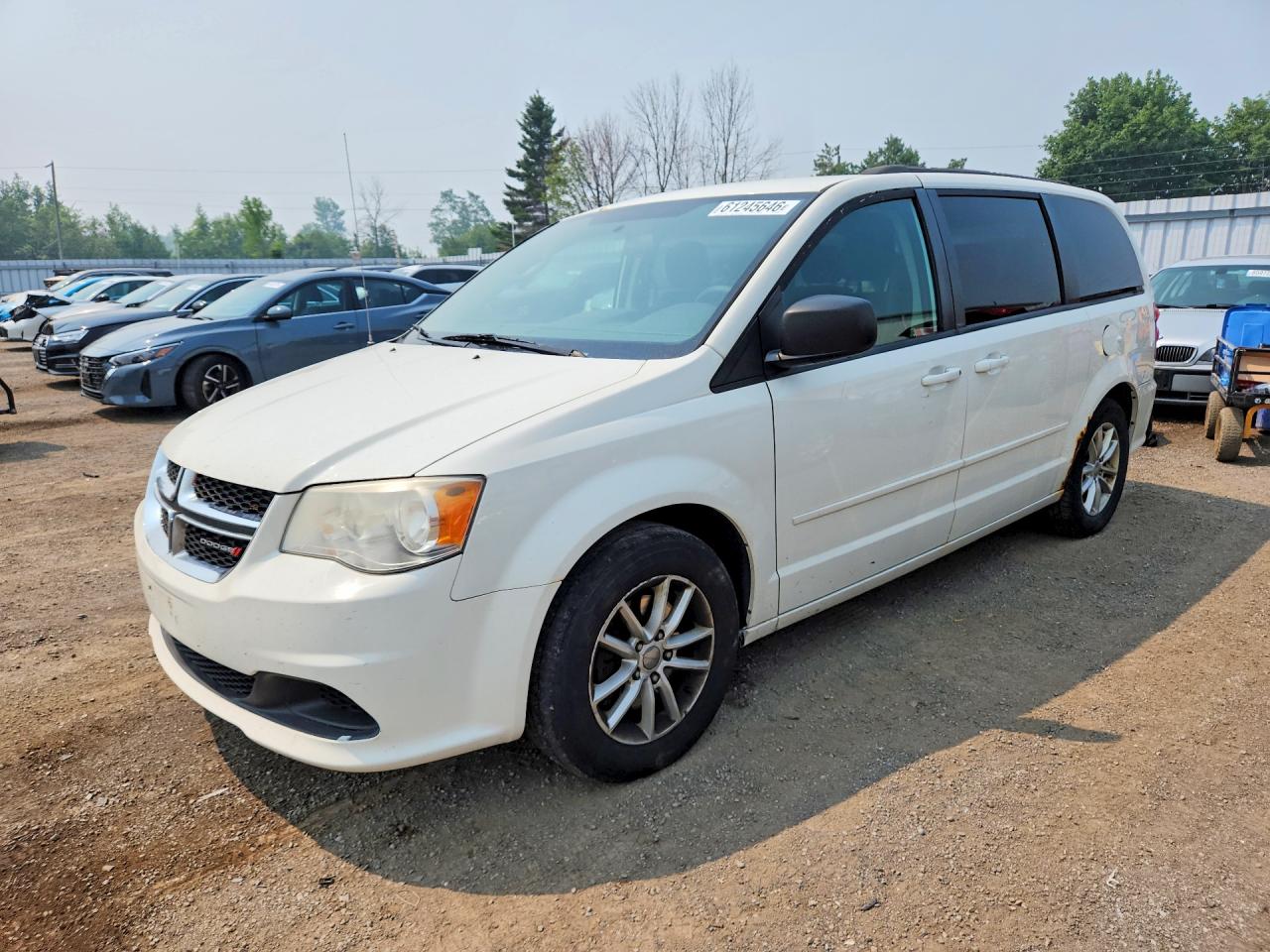 2013 Dodge Grand Caravan SE, VIN 2C4RDGBG4DR609974 — Rear end