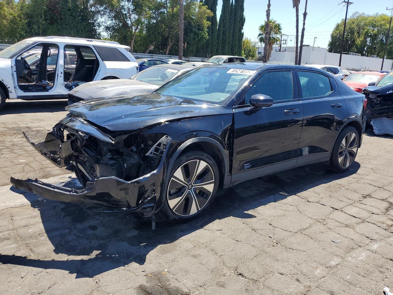 2023 Polestar 2, VIN YSMED3KA0PL145201 — Front end