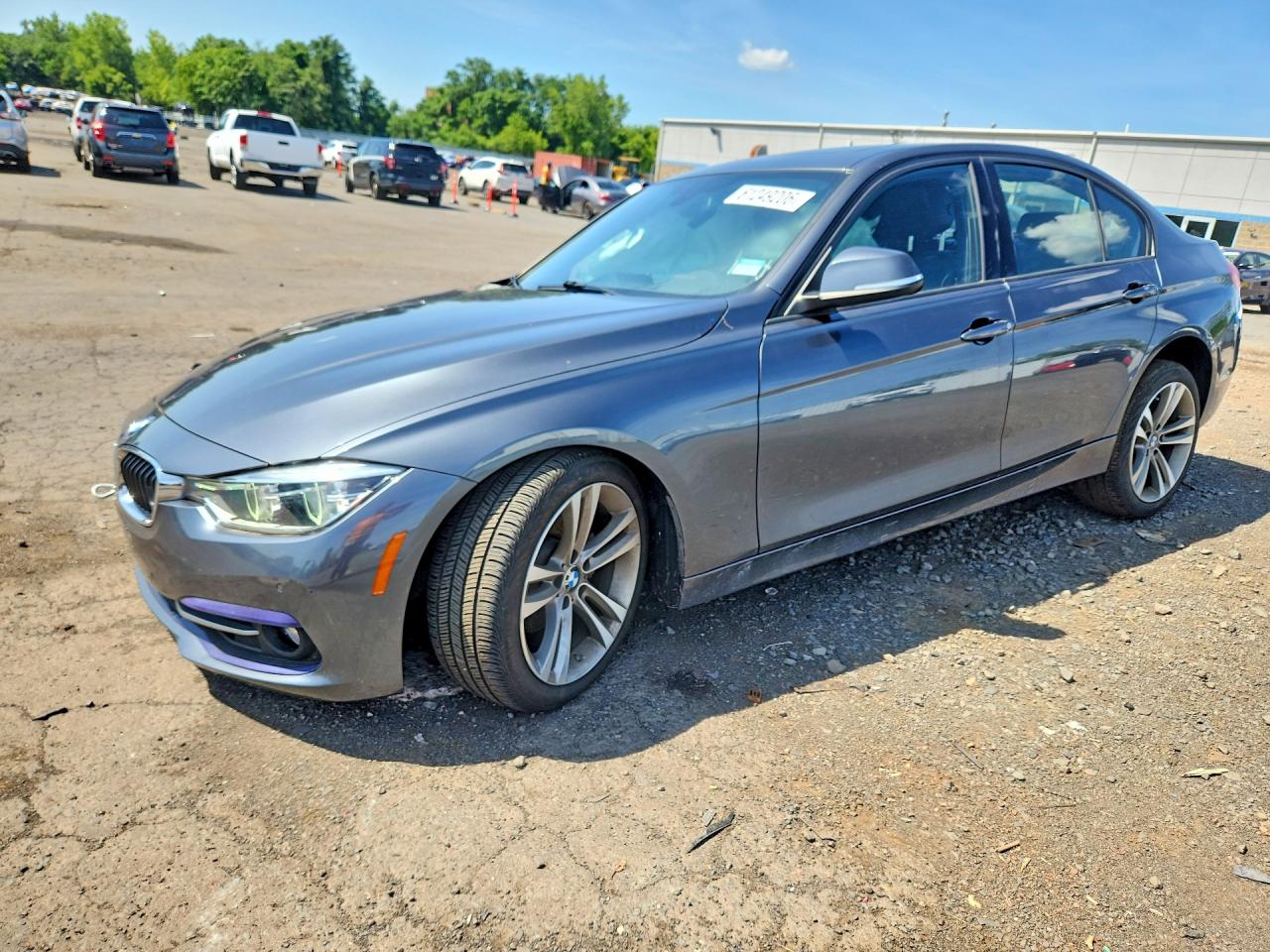 2016 BMW 3 Series 328i xDrive, VIN WBA8E3G56GNU03806 — Undercarriage