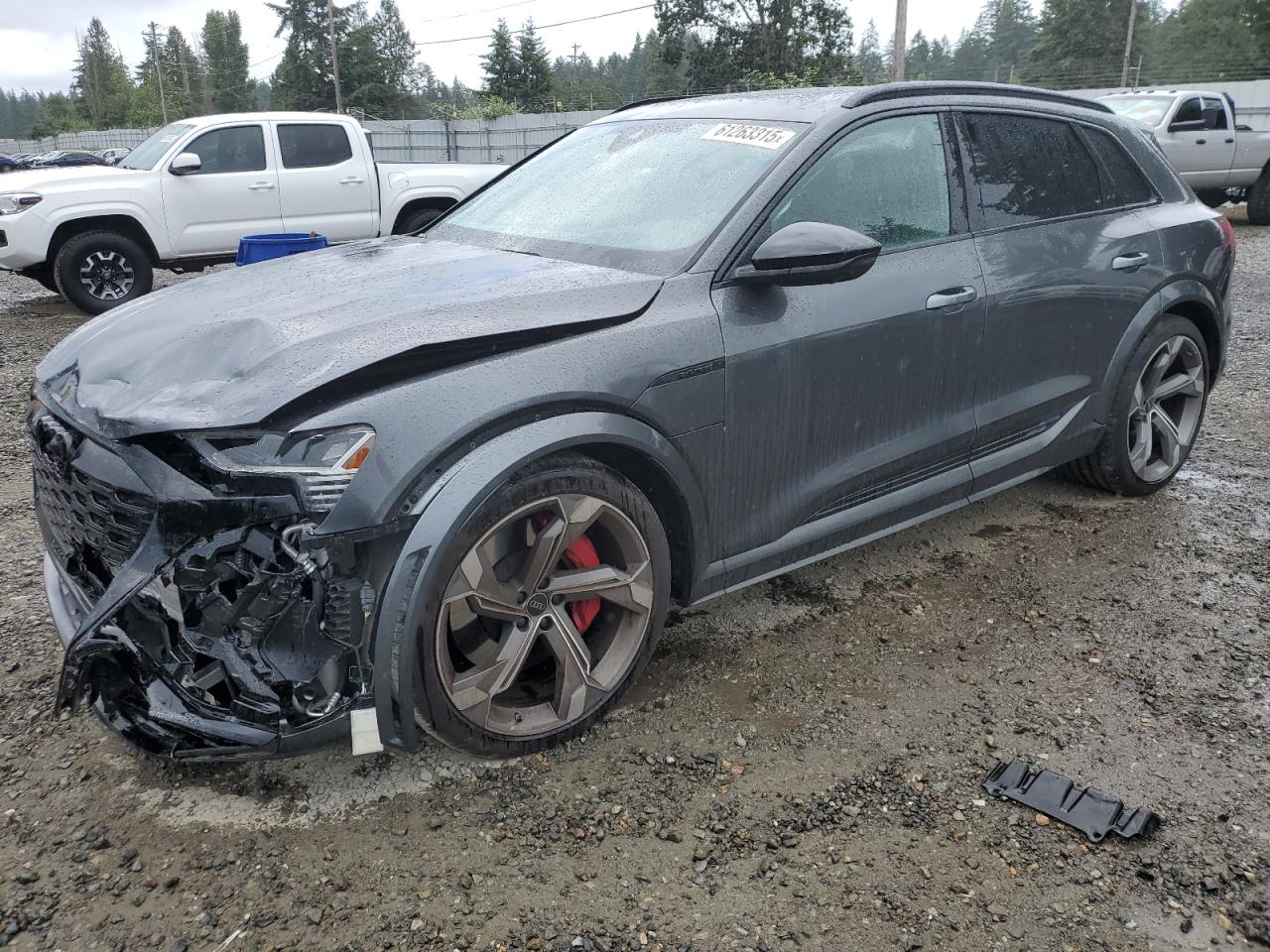 2024 Audi SQ8 E-Tron, VIN WA16CBGE1RB052019 — Front end
