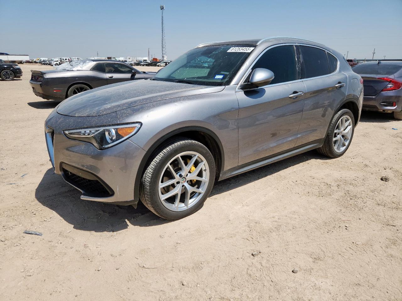 2018 Alfa Romeo Stelvio Ti, VIN ZASFAKBN1J7B93786 — Hail