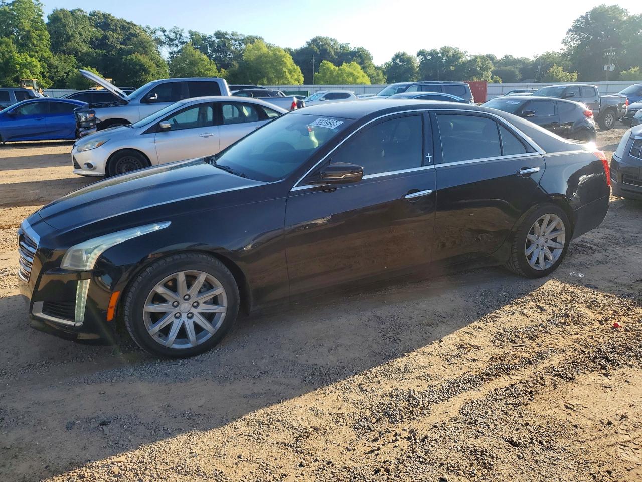 2016 Cadillac CTS RWD, VIN 1G6AP5SX0G0101995 — Rear end