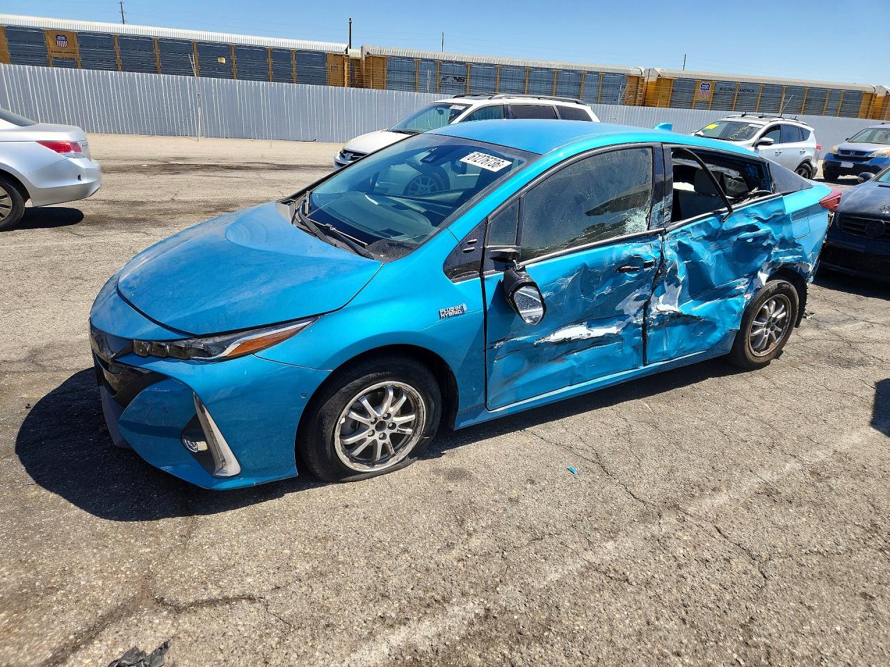 2018 Toyota Prius Advanced, VIN JTDKARFP2J3068315 — Side