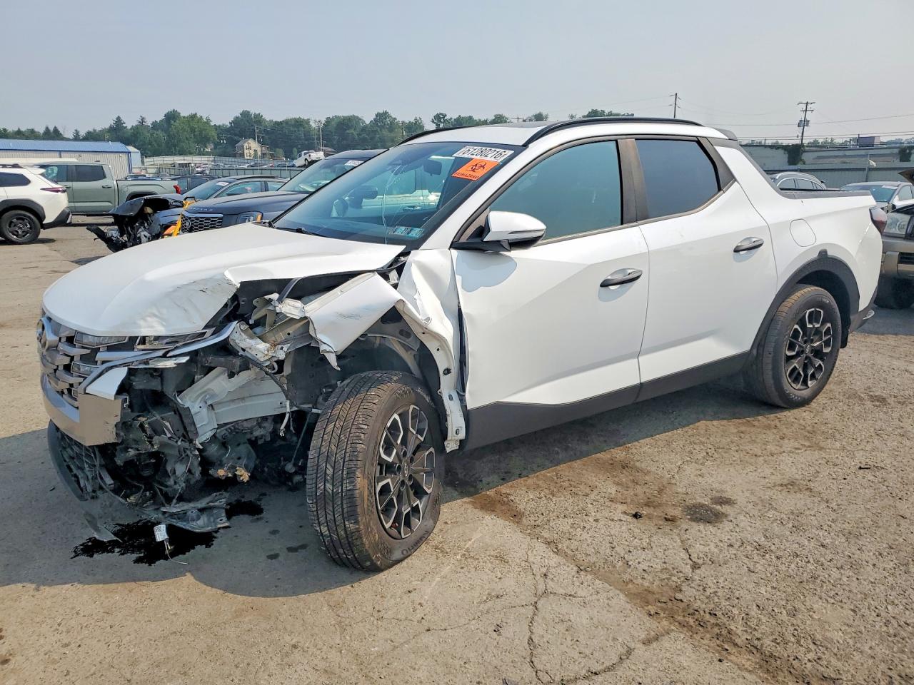 2022 Hyundai Santa Cruz SEL, VIN 5NTJCDAE2NH016497 — Front end