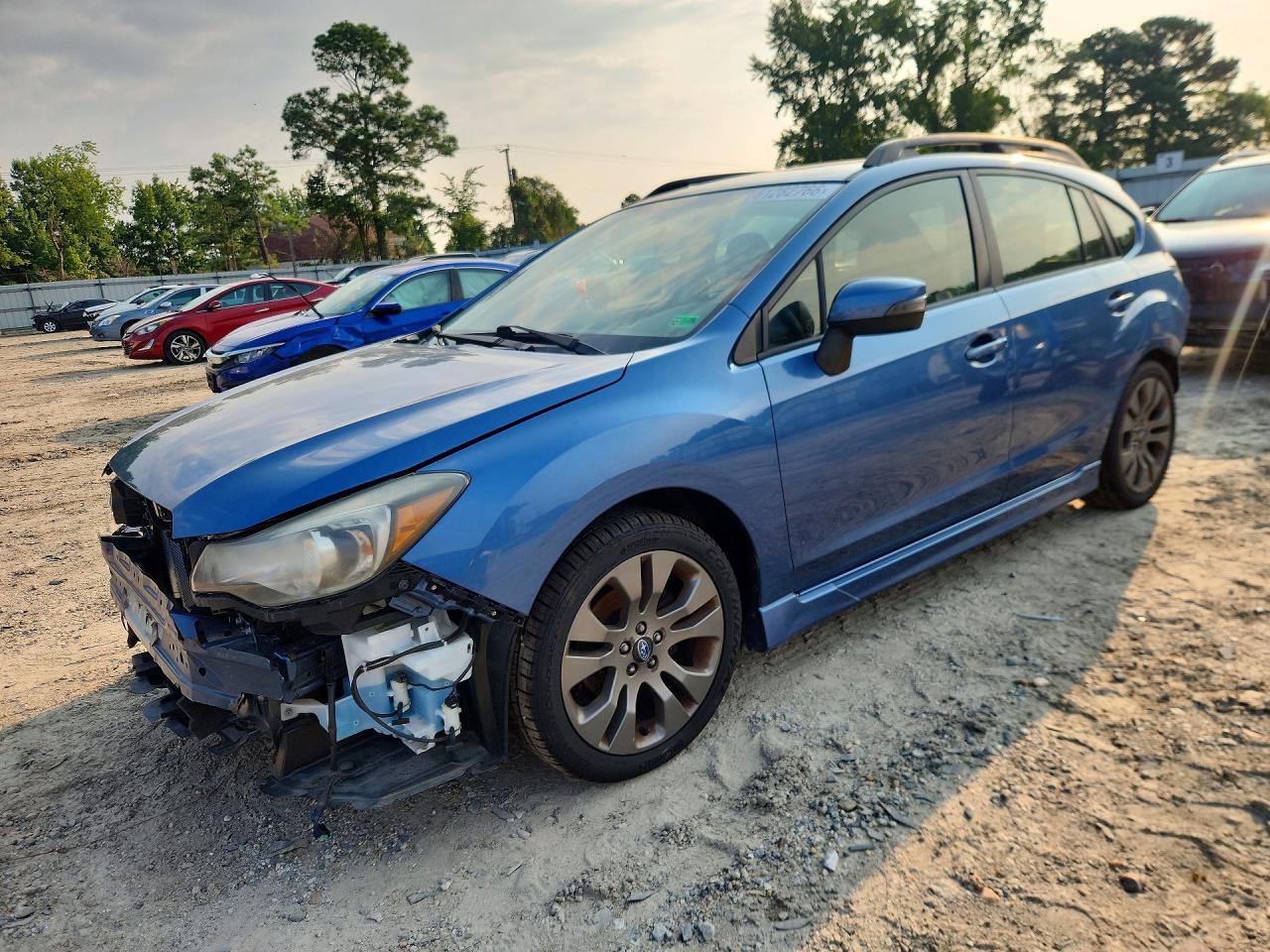 2015 Subaru Impreza Special Sports Premium, VIN JF1GPAY62F8235508 — Front end