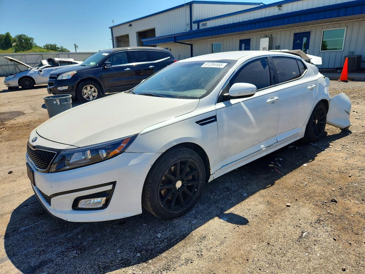 2015 Kia Optima SX, VIN 5XXGR4A77FG367279 — Rear end