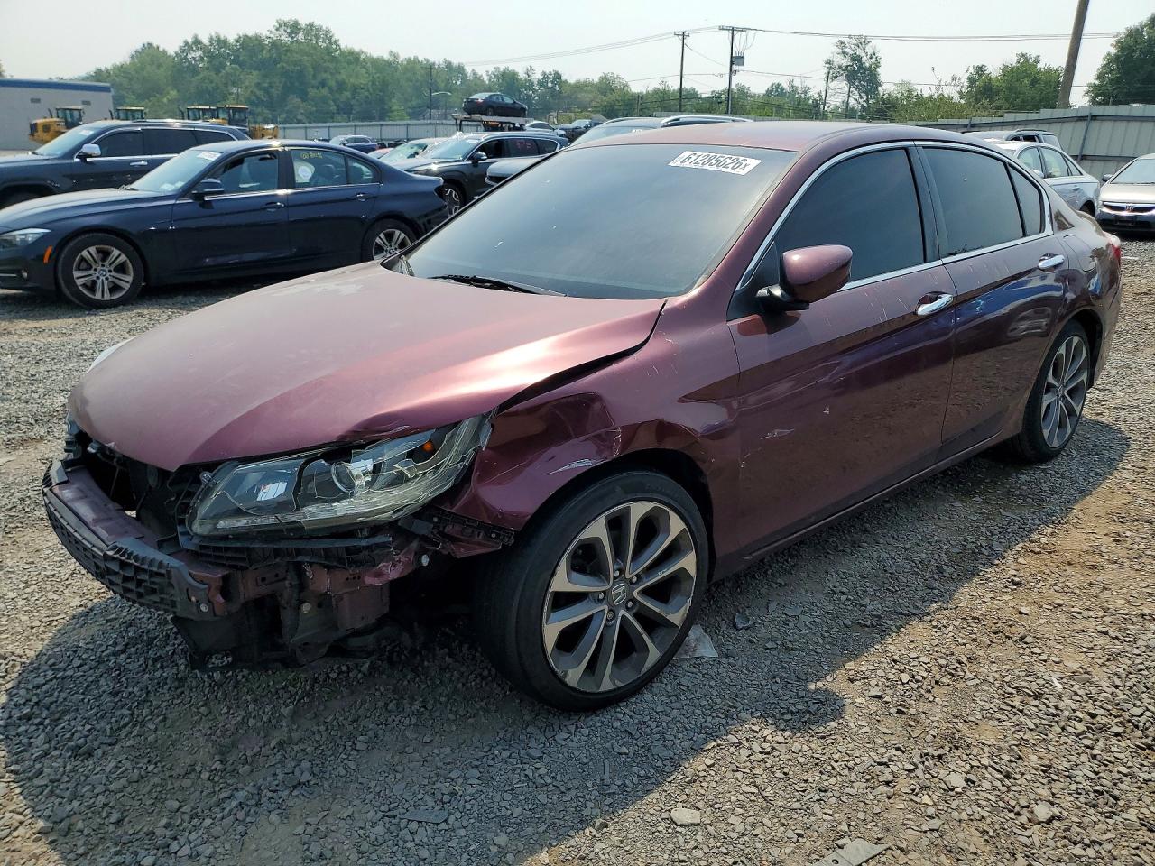 2013 Honda Accord Sport, VIN 1HGCR2F52DA276246 — Front end