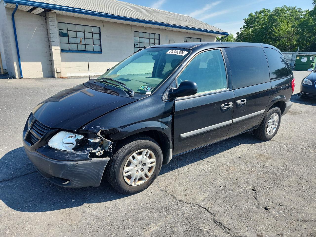 2006 Dodge Caravan SE, VIN 1D4GP25R26B741750 — Перед