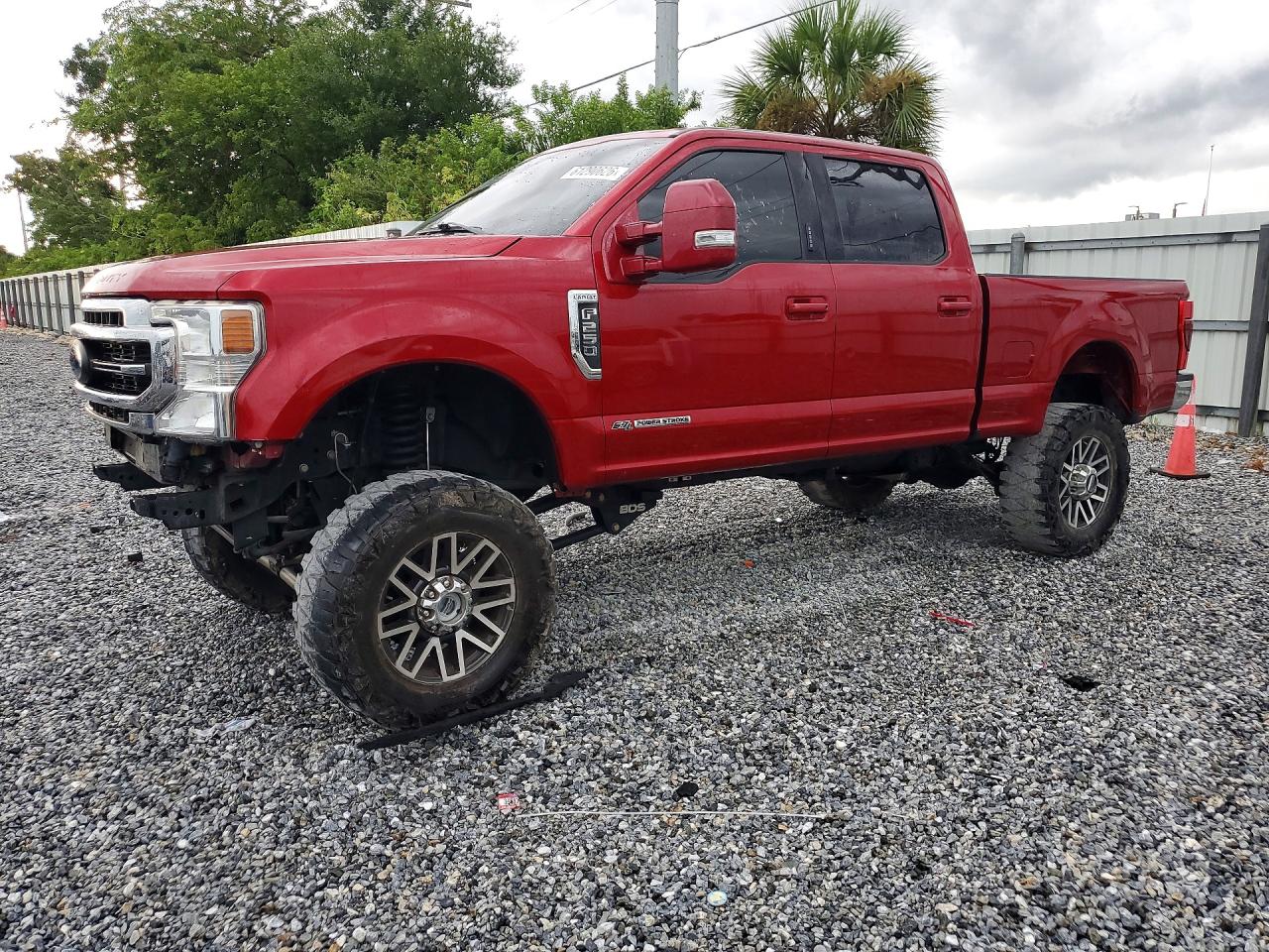 2022 Ford F-250 XLT, VIN 1FT7W2BTXNED50276 — All over