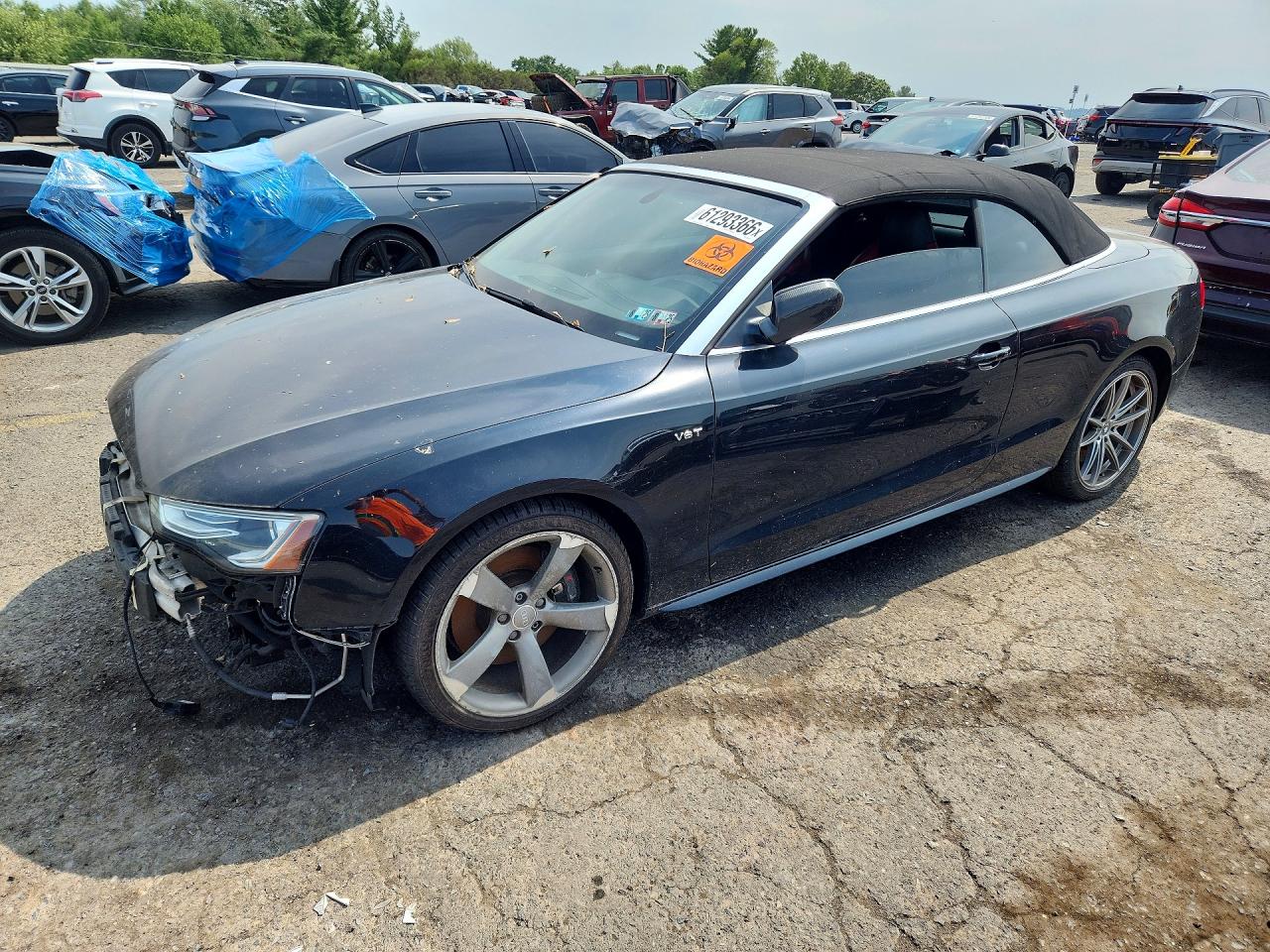 2016 Audi S5 Premium Plus, VIN WAUC4AFH1GN009790 — Перед