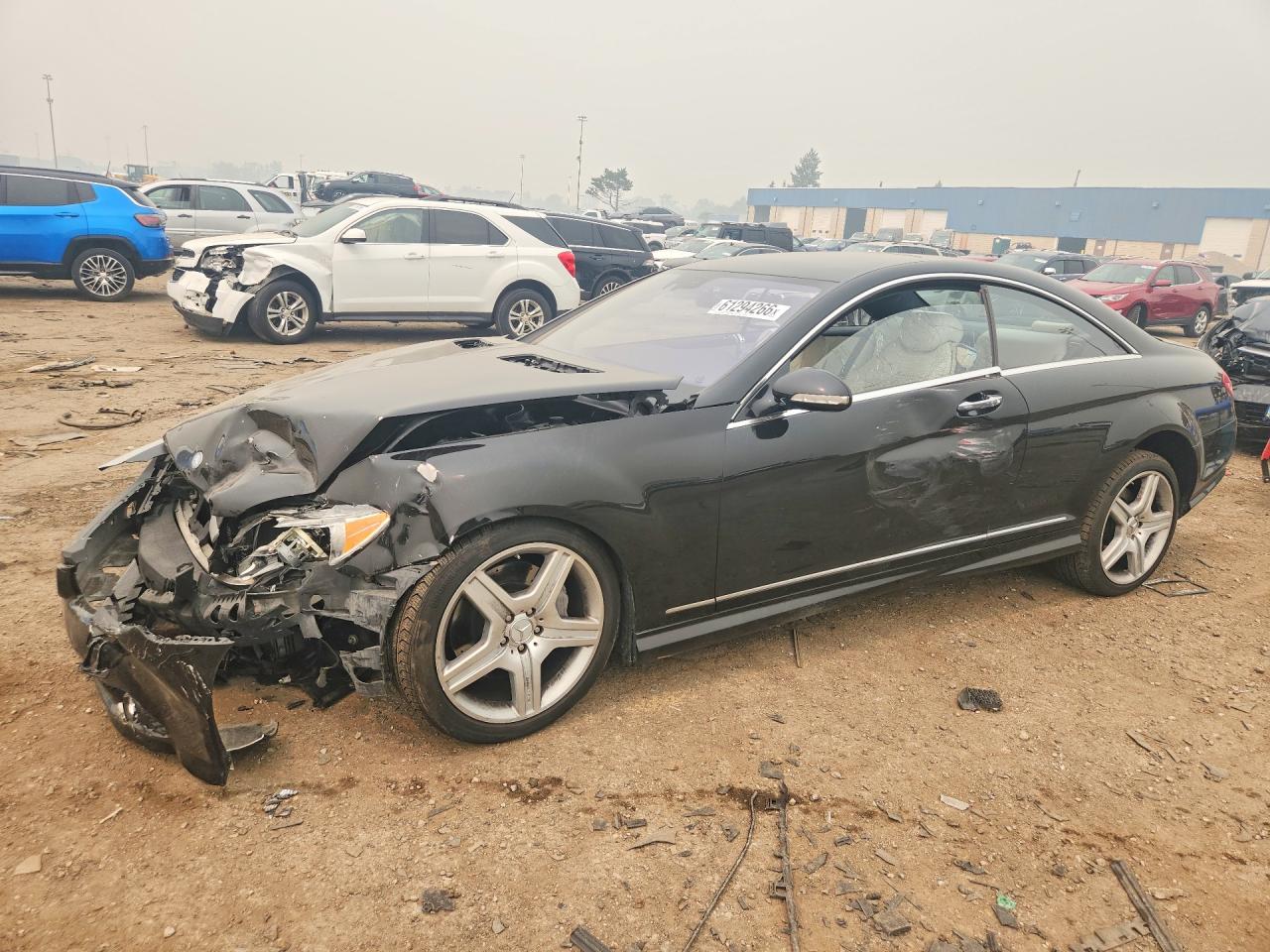 2009 Mercedes-Benz CL 550, VIN WDDEJ86XX9A022610 — Front end