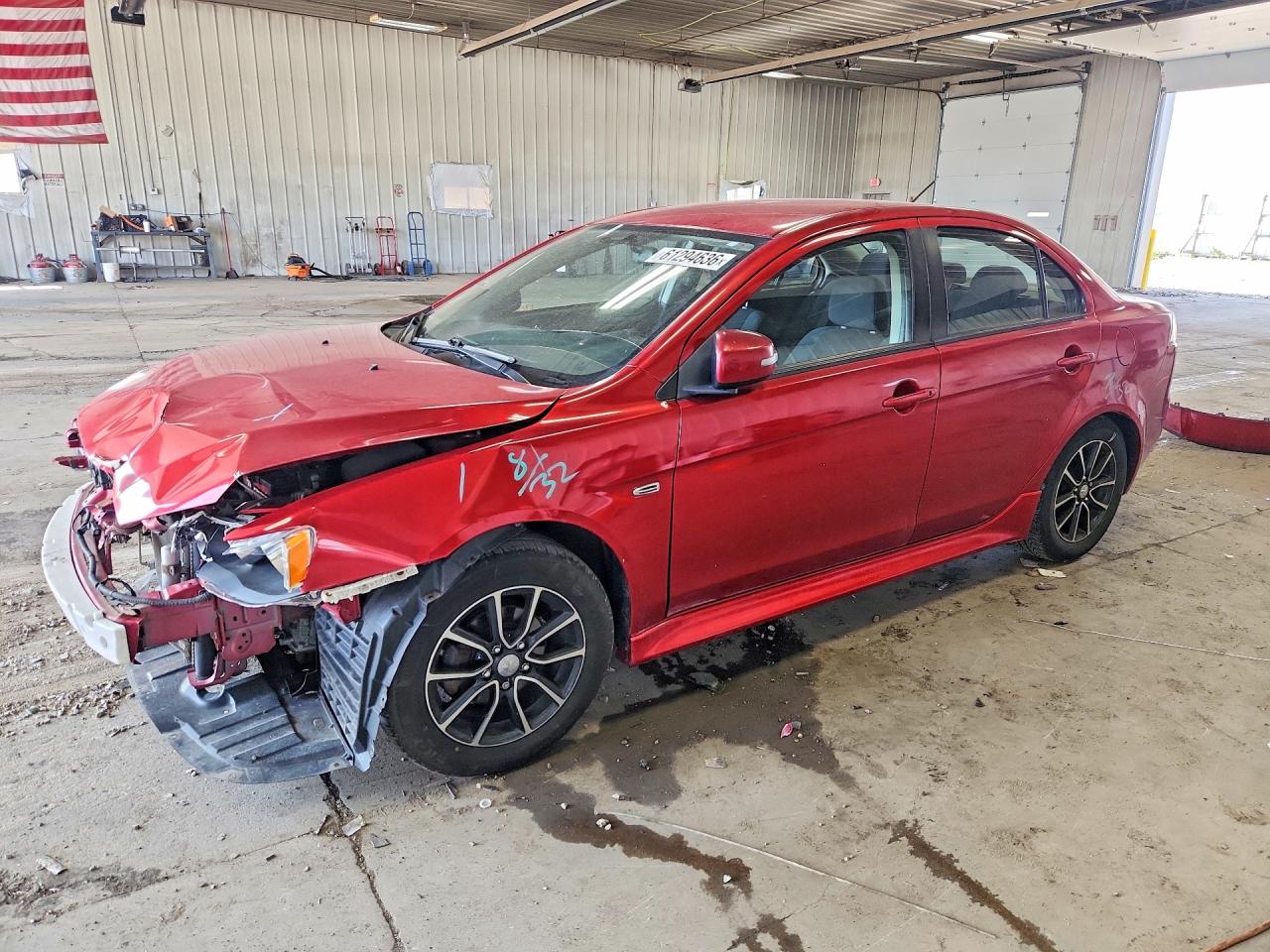 2017 Mitsubishi Lancer ES, VIN JA32U2FU2HU002337 — Front end