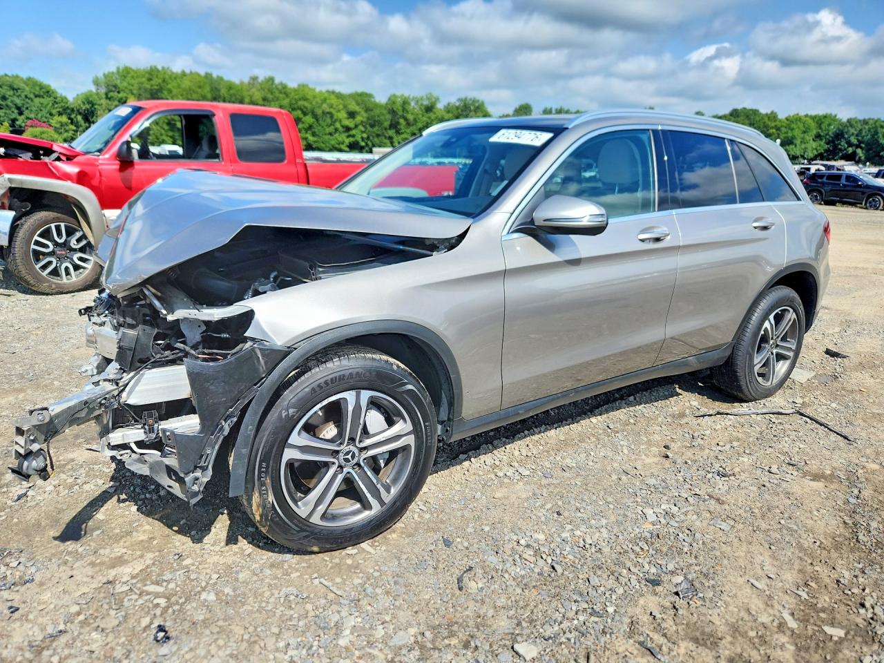 2021 Mercedes-Benz GLC 300, VIN W1N0G8DB1MF974202 — Front end