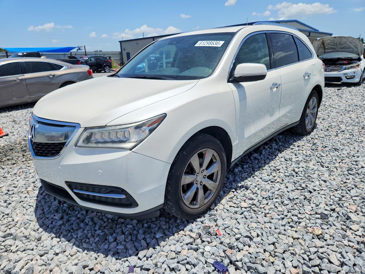 2016 Acura MDX Advance, VIN 5FRYD4H90GB039540 — Front end
