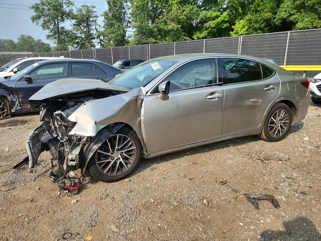 2017 Lexus ES 350, VIN 58ABK1GG6HU067173 — Front end