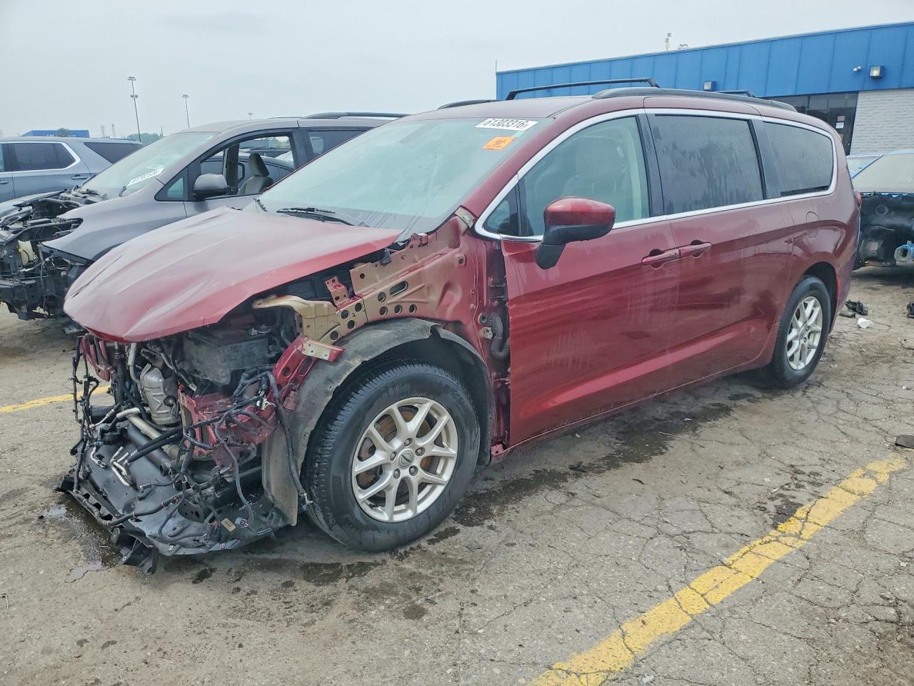 2021 Chrysler Voyager LXi, VIN 2C4RC1DG1MR546412 — Front end