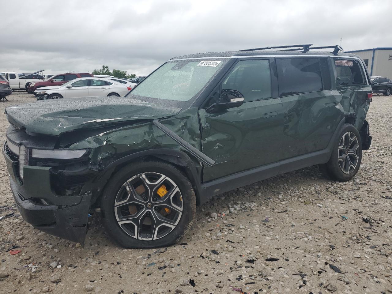 2023 Rivian R1S Launch Edition, VIN 7PDSGABLXPN020988 — Фото с аукциона