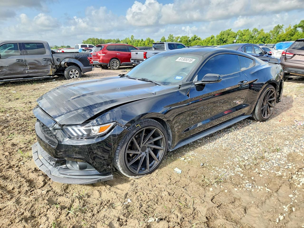 2015 Ford Mustang EcoBoost Premium, VIN 1FA6P8TH3F5344798 — Rear end