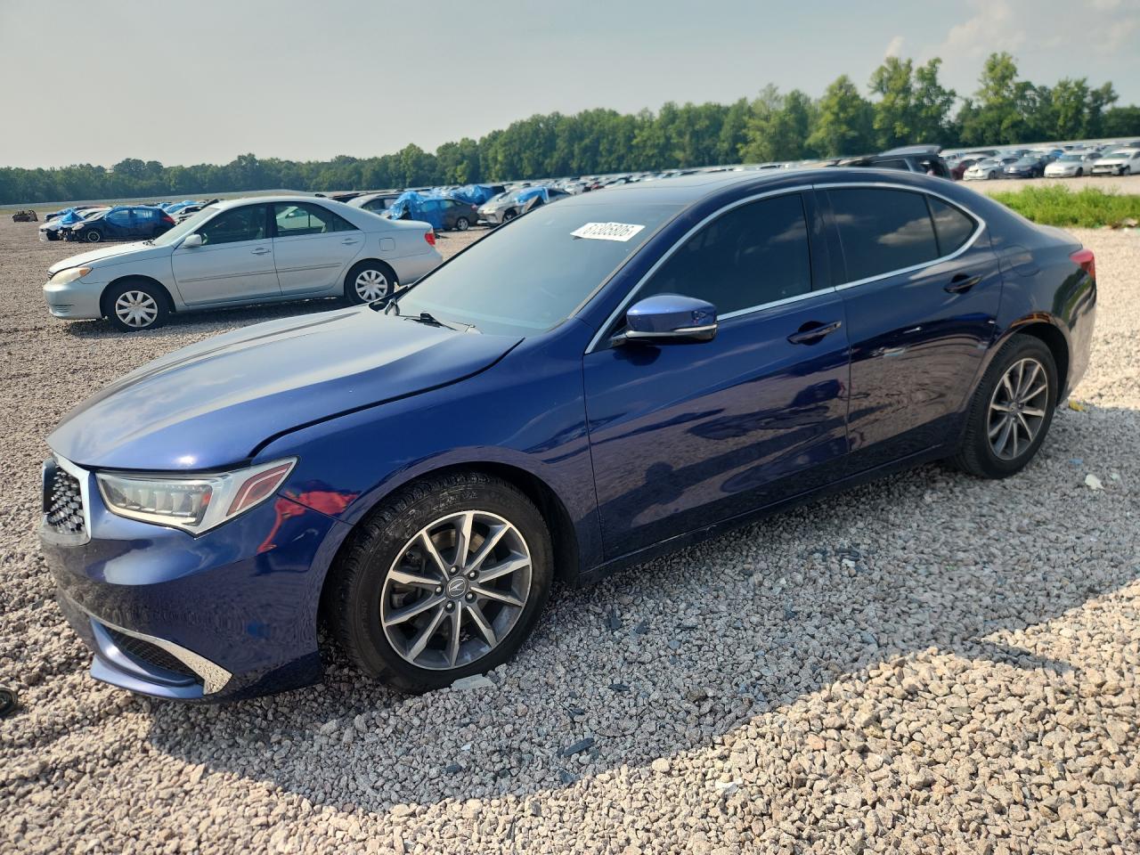 2018 Acura TLX, VIN 19UUB1F38JA005561 — Front end