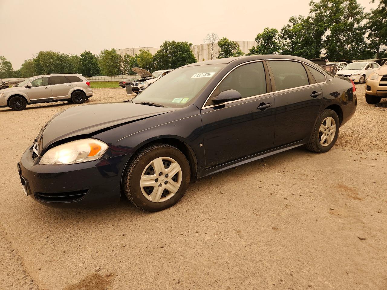 2009 Chevrolet Impala LS, VIN 2G1WB57K491180201 — Front end