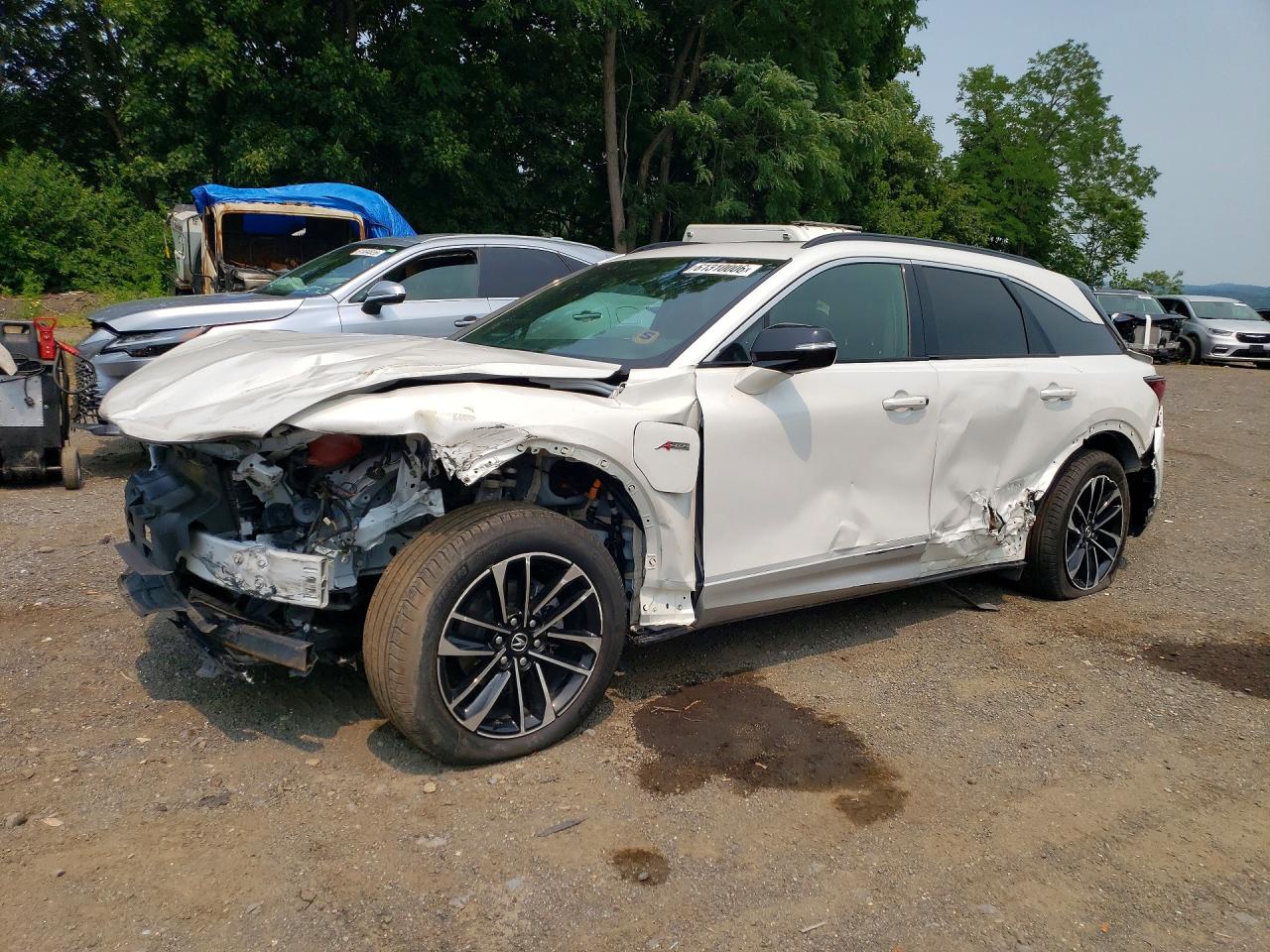 2024 Acura ZDX w/A-Spec Package, VIN 4W5KHNRL0RZ513997 — Front end